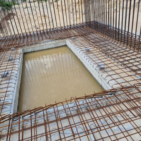 Schron na poligonie wojskowym 